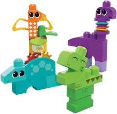 Mega Bloks Squeak 'N Chomp Dinos Hkn43 - 3