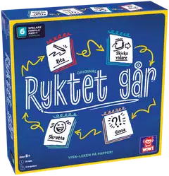 WOW! lautapeli Ryktet Går Original ruotsinkielinen - 1