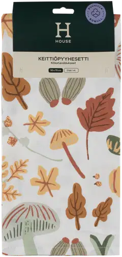 House keittiöpyyhkeet Harvest time 50 x 70 cm 2 kpl - 1