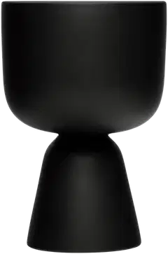 Iittala ruukku Nappula 230x155 mm matta musta - 1