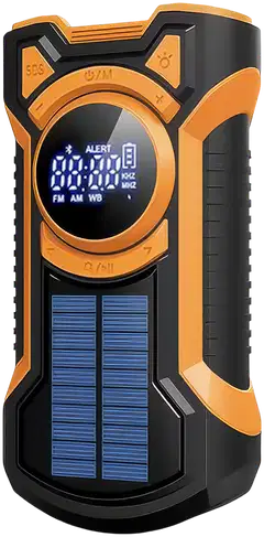 Xtorm Just In Case Powerbank ja jä hätäradio 5000mAh aurinkopaneelilla - 2