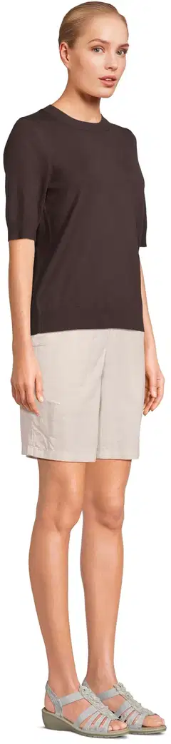 London Fog pellavasekoiteshortsit 222L261706 - irish cream - 4
