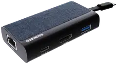 Marmitek USB-C-keskitin Connect Hub 4 -adapteri - 2