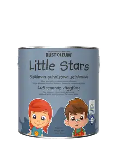 Rust-Oleum Little Stars Sisäilmaa puhdistava Seinämaali 2,5L Taikahuilu - 1