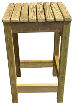 Birgit baarituoli 40x40cm, korkeus 66cm, kestopuu vihreä - 1