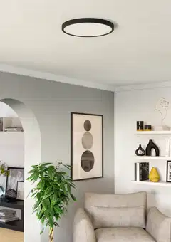 EGLO kattovalaisin Fueva 6 LED 17W CCT 39 cm musta - 8