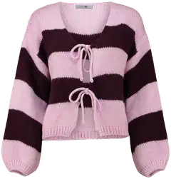 Hailys naisten neuletakki Ch44arlie - silky rose/dcherry - 1