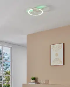 EGLO kattovalaisin Amandolo LED 17W RGB CCT valkoinen - 10