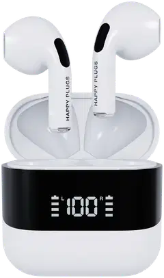 Happy Plugs langattomat nappikuulokkeet Joy 2, valkoinen - 1