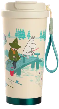 Muumi take away -termosmuki  580 ml kalassa - 1