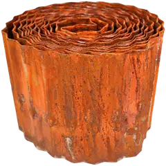 Nurmikon reunusnauha 16 cm x 5 m ruoste - 1