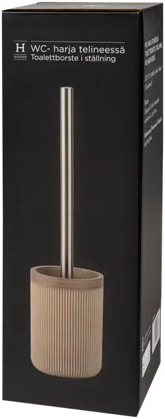 House WC-harja pystyraita beige - 2