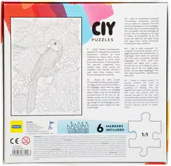 Peliko palapeli Color it Yourself 54 palaa tussit, erilaisia - 10