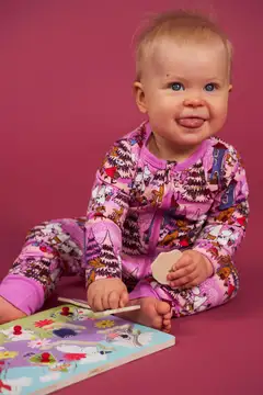 Moomin by Martinex vauvojen body Pihajuhla 589968 - Pinkki - 4