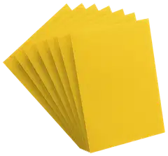 Gamegenic Matte Prime -korttisuojat 66 × 91 mm, keltainen - 2