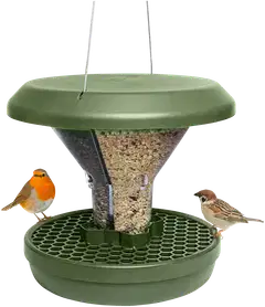 Swissinno Lintujen ruokinta-astia DAVOS SMART BIRDS tummanvihreä - 1