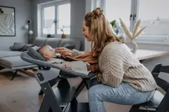 Hauck syöttötuolisetti Alpha Newborn tummanharmaa - 21