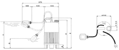 Nocchi DVP160/6A uppopumppu - 2