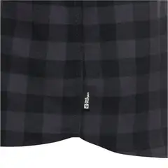 Jack Wolfskin miesten flanellipaita Lite - check black - 3