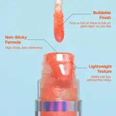 MOIRA Starshine Lip Gloss 003 Outrageous -huulikiilto 5 ml - 001 Karma - 4