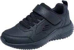Skechers lasten kevyt lenkkari tarranauhalla ja venyvillä nauhoilla - BLACK - 6