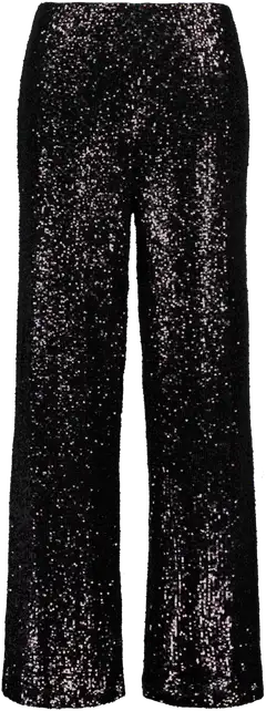 House naisten paljettihousut 222H402529 - Jet Black - 1