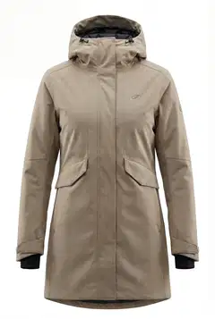 Five Seasons naisten parkatakki Vera - TAUPE - 1