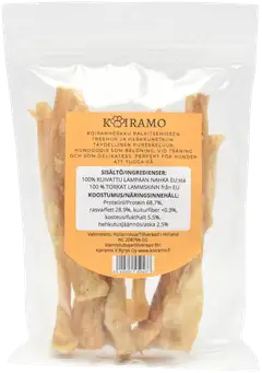Lampaannahka koiranherkku pureskeluun 70g Koiramo - 2
