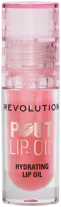 Revolution Pout huuliöljy 3ml - Glam Pink Shimmer - 1