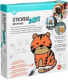 Sticker Art askartelusetti ikkunatarrat - 2