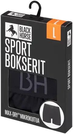 Black Horse miesten sport bokserit I067 - BLACK - 3