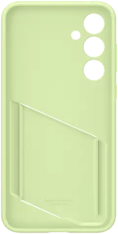 Samsung Galaxy A35 card slot case suojakotelo vaaleanvihreä - 5