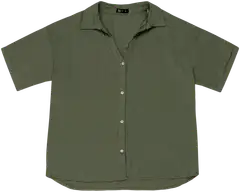 TEX naisten pellavapusero I983171 - Khaki - 1