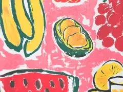 WKLY. naisten T-paita 213W030121 - Fruits - 6