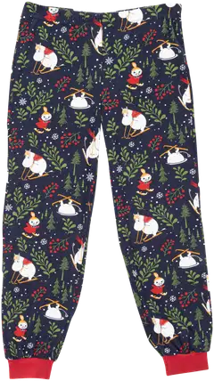 Muumi lasten pyjama Hiihtoretki 593709 - tummansininen - 3
