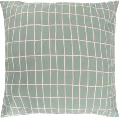House sisustustyynynpäällinen Elonkorjuu 50x50 cm vihreä/vaaleanpunainen PatternLab - 1