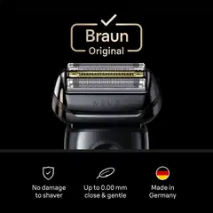 Braun NEVO parranajokoneen vaihtoajopää hopea - 4