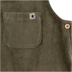Ciraf vauvojen lappuhaalarit veluuria 250B262910 - Dusty Olive - 3