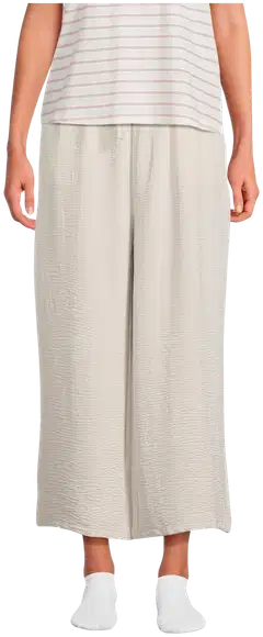 TEX naisten leveälahkeiset housut I282891 - BEIGE - 1