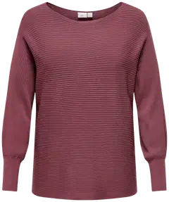 Only Carmakoma naisten neule Carnew Adaline - Rose Brown - 1