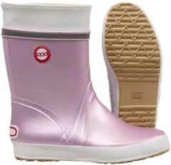 Hai naisten kumisaapas Shiny Light Lilac - vaalea lila - 1