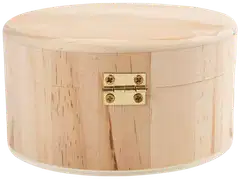 Creativ Company pyöreä rasia, puuta - 2