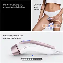 Braun Smart IPL Skin i·expert ihokarvanpoistolaite, 2 Smart-käsittelypäätä PL7211 - 8