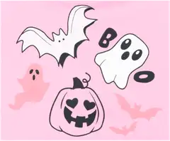 Ciraf lasten collegepaita halloween 25TC254009 - 15-2213tcx bonbon - 3