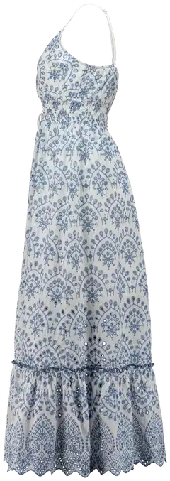 Hailys naisten mekko Fa44lena - White/blue - 2