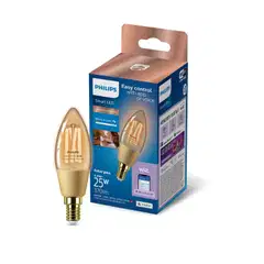 Philips Smart Lighting LED-filamenttilamppu 5W C35 E14 2000-5000K 370lm Amber - 3