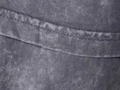 WKLY. miesten trikoopaita double-layer 195W482502 - d.grey washed - 5