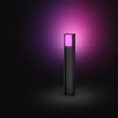 Philips Hue Turaco -pylväsvalaisin 8.1W 1000-20000K 1100LM anthracite säädettävä lämpimästä viileään - 3
