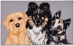 Vallila kynnysmatto Ystävykset 50x80 cm beige - 1