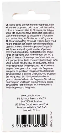 Creativ Company saippuaväri, sammaleenvihreä, 10 ml - 3